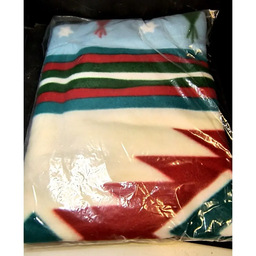 2023.  New St. Labre Indian School Fleece Throw Blanket